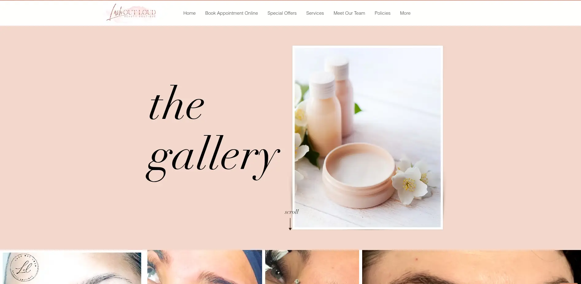 Lash Out Loud's original gallery page